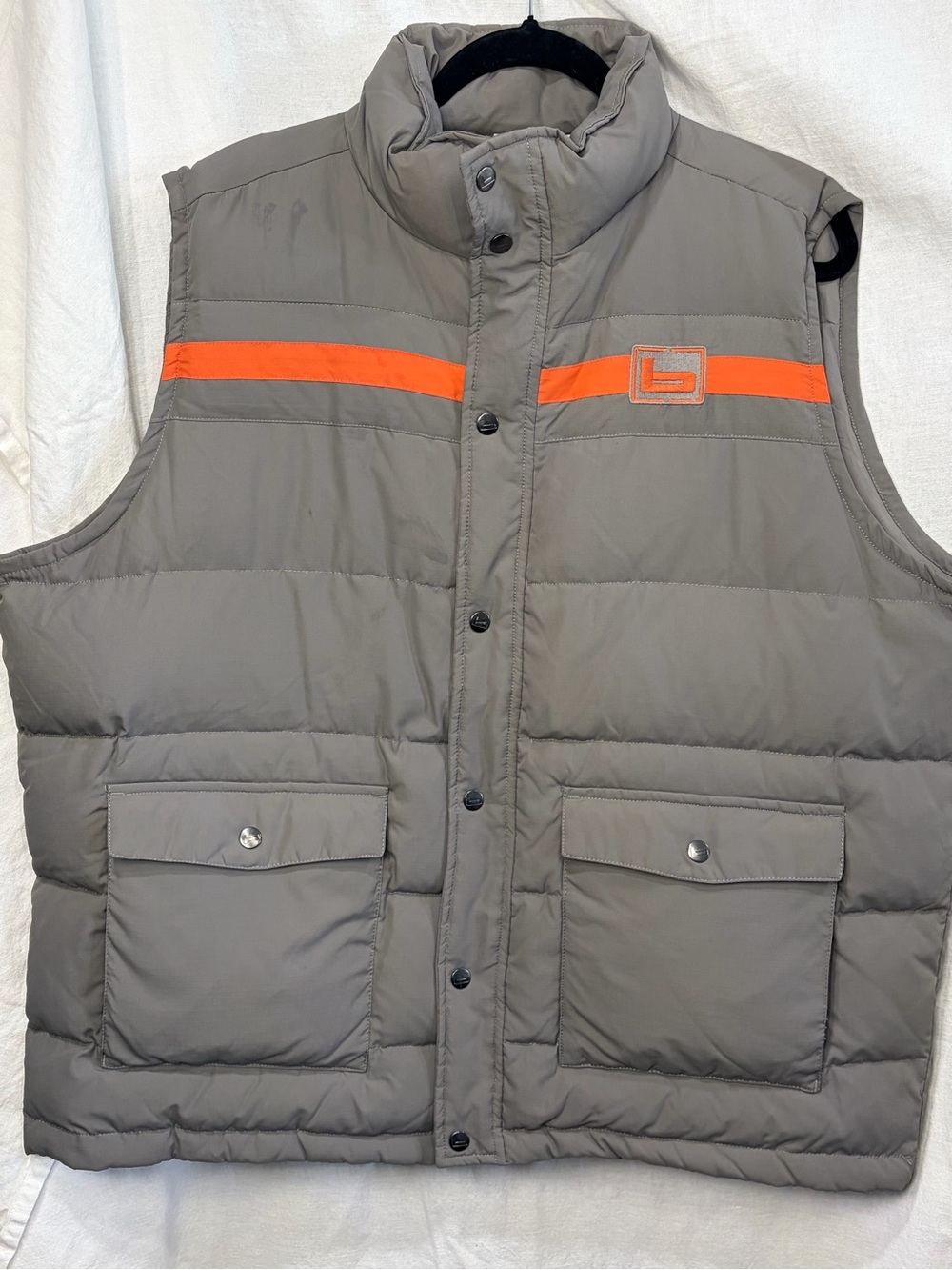 Banded Vintage Down Vest